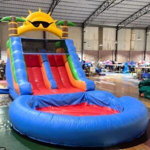 Sunshine Slide With Pool